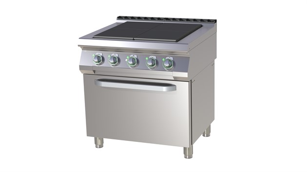 RM Gastro RM 700 Spis 4 plattor med ugn GN1/1 SPLT-780-11-E